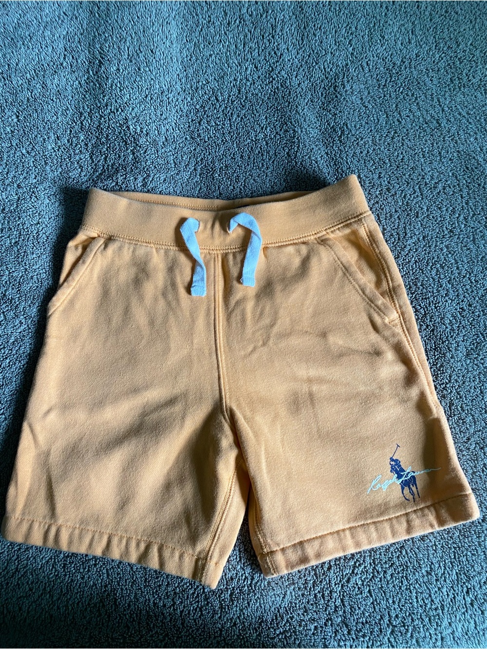 Polo by Ralph Lauren Boys'  Orange Drawstring Sweat Shorts